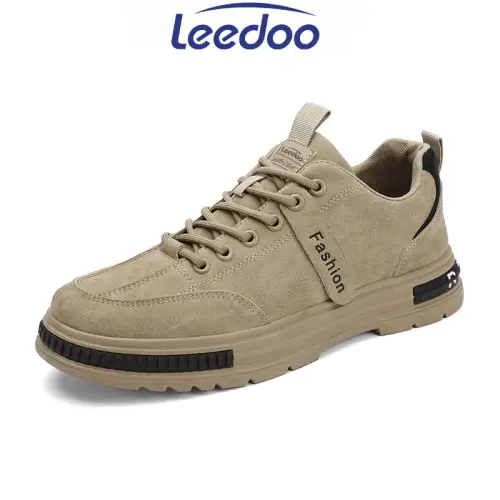 Leedoo Sepatu Pria Kerja Casual Kekinian Sepatu Sneakers Outdoor Shoes Original Dewasa MC430