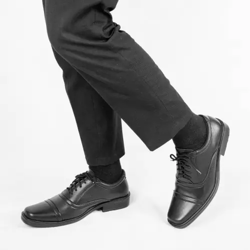Sepatu Pantofel Pria - Sepatu Formal Sepatu Kerja Hitam Pria - CASUALE