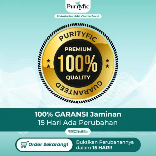 Purityfic Immune Bio HSC 1000 MG 60 Tablet Vitamin Australia High Strong C Vitamin C - Mau Hujan, Mau Panas, Badan Selalu Kuat Terlindungi!