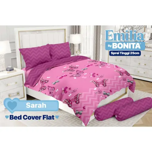 RC Bonita Emilia / Paulina Sprei King Size 180x200 cm Seprai Motif Terbaru
