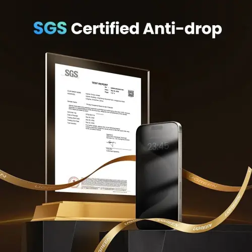 UGREEN Tempered Glass Anti Spy For iPhone 16 16 Plus 16 Pro 16 Pro Max HD Screen Protector