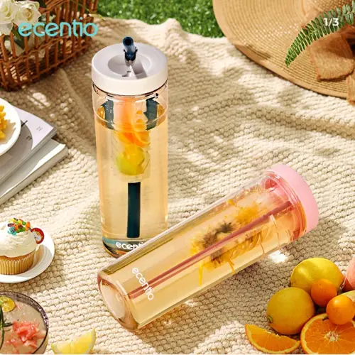 ecentio botol air minum 780ml anti tumpah