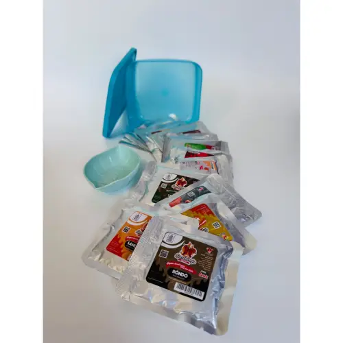 Sambal Sachet Komplit 18 Varian, Gratis Mangkok Sambal/Wooden Spoon