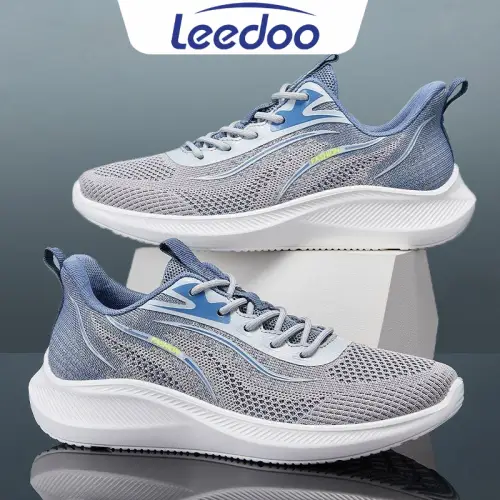 Leedoo Sepatu Sneakers Pria Olahraga Cowok Sepatu Kerja Pria Casual Lari Outdoor Jogging Shoes MR162
