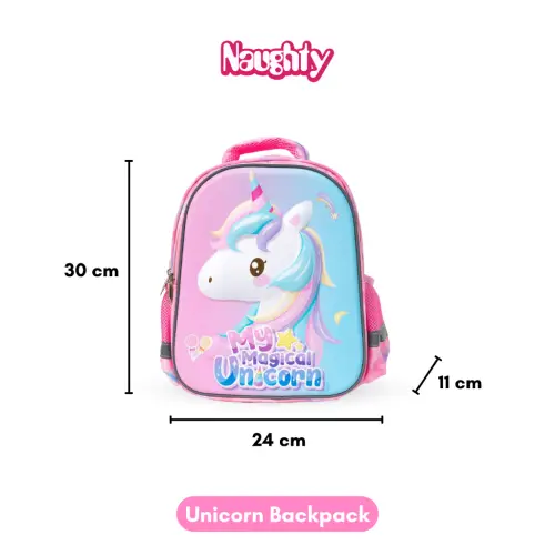 Tas Ransel Anak Perempuan Sekolah Tk Paud Backpack Unicorn G165 230405 Naughty Accessories
