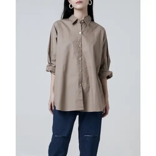 This Is April - Atasan Kemeja Casual Wanita Dayle Top ( LD BESAR )