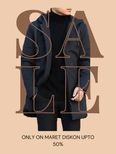 Jaket Jubah Panjang Musim Dingin Jaket Pria Korea