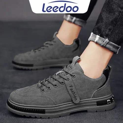 Leedoo Sepatu Pria Kerja Casual Kekinian Sepatu Sneakers Outdoor Shoes Original Dewasa MC430