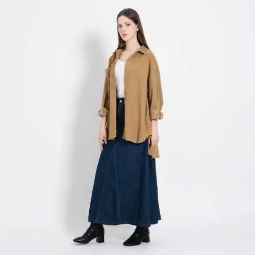 This Is April Atasan Kemeja Wanita Kekinian Jiso Top ( RESTOCK )