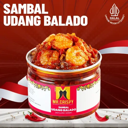 Sambal Udang Balado/ Sambel Mr.Crispy