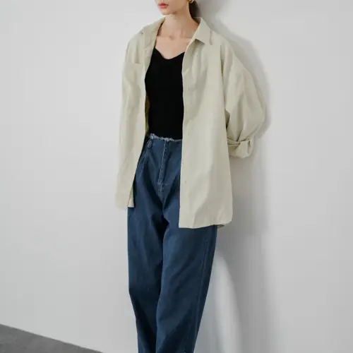 This Is April Atasan Kemeja Wanita Kekinian Jiso Top ( RESTOCK )