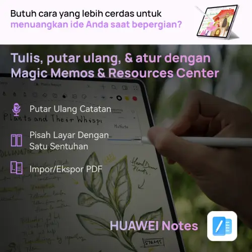 HUAWEI MatePad 11.5-inci 2025 Tablet | WPS Office 2.0 Tingkat PC Eksklusif | Layar Papermatte | 10,100 mAh
