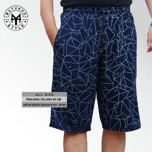 Celana 3/4 Pendek Pria Wanita Dibawah Lutut Santai Harian Dewasa Premium Bebyterry Tebal