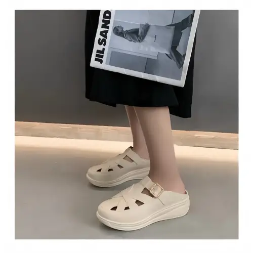 Sepatu Wanita Wedges PIRT Premium Ringan Empuk Lentur Sepatu Wedges Wanita Terbaru