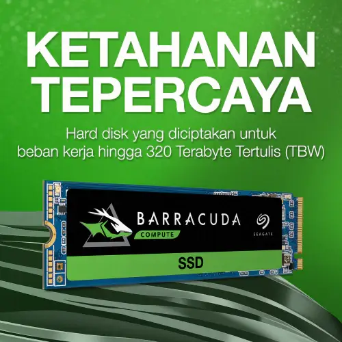 Seagate BarraCuda SSD Internal Laptop / PC M.2 NVMe 2280