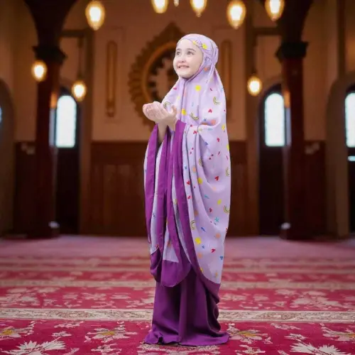 Mukena Anak Tanggung Usia 7-15 Tahun/Mukena Anak Motif Terbaru/Mukena Anak lucu