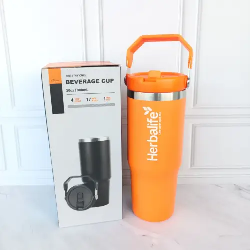 Botol Tumbler Herblf 900ml Tahan Panas Dingin ORI Import