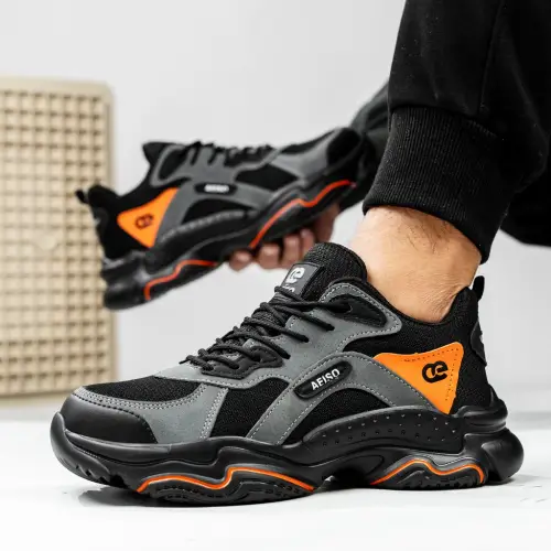 Aeiso - Sepatu Casual sporty V3 dengan extra penguat ujung cocok di Outdoor kerja lapangan Non K3