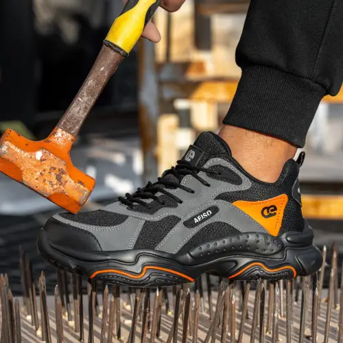 Aeiso - Sepatu Casual sporty V3 dengan extra penguat ujung cocok di Outdoor kerja lapangan Non K3