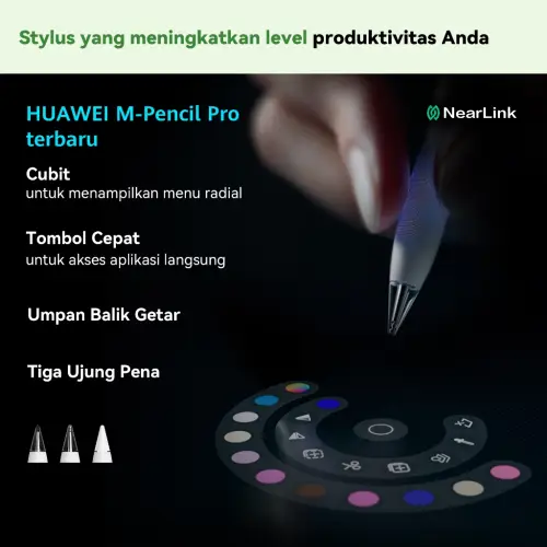 HUAWEI MatePad 12 X 2026 Tablet l PC-Level WPS 3.0 l Layar PaperMatte Ultra Jernih l M-Pencil Pro