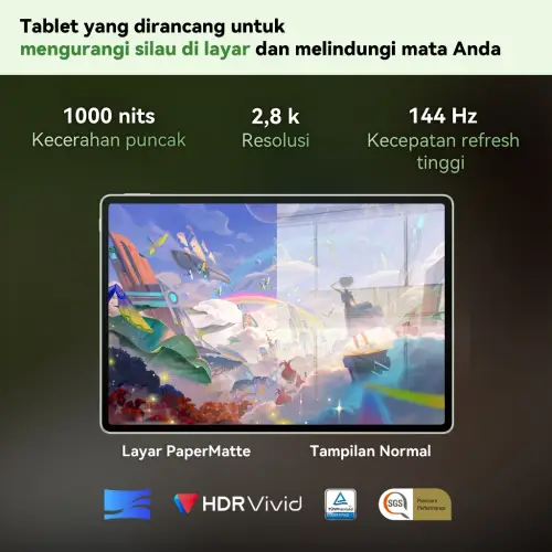 HUAWEI MatePad 12 X 2026 Tablet l PC-Level WPS 3.0 l Layar PaperMatte Ultra Jernih l M-Pencil Pro