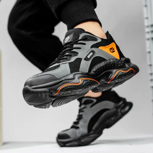 Aeiso - Sepatu Casual sporty V3 dengan extra penguat ujung cocok di Outdoor kerja lapangan Non K3