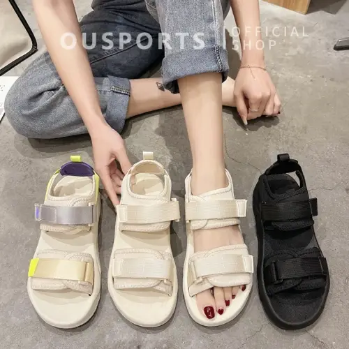 OUSPORTS Sandal Tali Wanita Sepatu Wanita Sandal