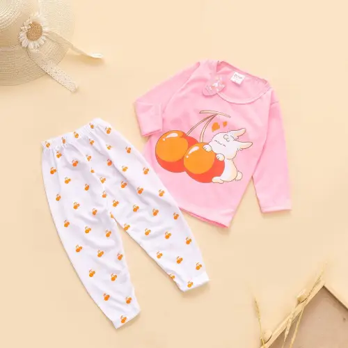 Setelan Anak & Bayi Piyama Tidur / Baju Anak Anak Unisex 0 - 4 Tahun