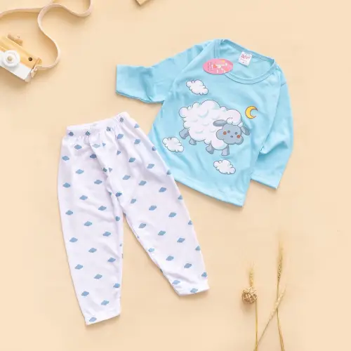 Setelan Anak & Bayi Piyama Tidur / Baju Anak Anak Unisex 0 - 4 Tahun