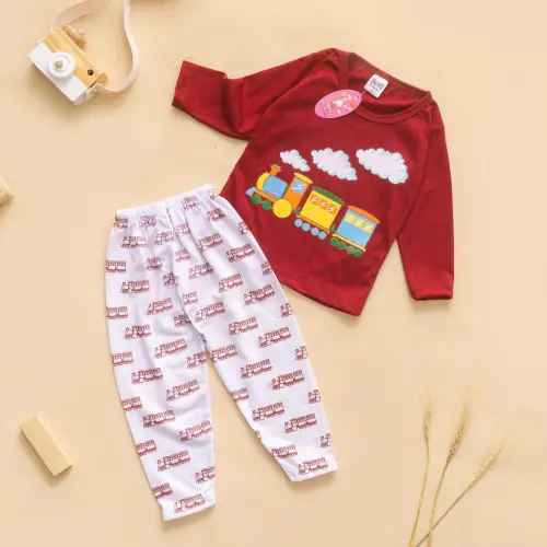 Setelan Anak & Bayi Piyama Tidur / Baju Anak Anak Unisex 0 - 4 Tahun