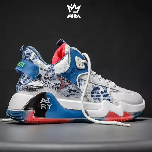 PHM Shoes [COD] Yuta Sepatu Sneakers Pria Olahraga Sport Shoes Casual Running