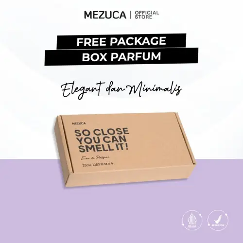 Parfum Mezuca 35ml Eau De Parfume BPOM Halal Free Box Perfume