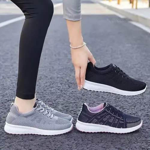 GSI Gischa 1346 NEW 2024 Sepatu Sneakers Rajut Wanita Casual Women Shoes Casual Sports Trendy 37-41
