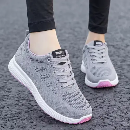 GSI Gischa 1346 NEW 2024 Sepatu Sneakers Rajut Wanita Casual Women Shoes Casual Sports Trendy 37-41