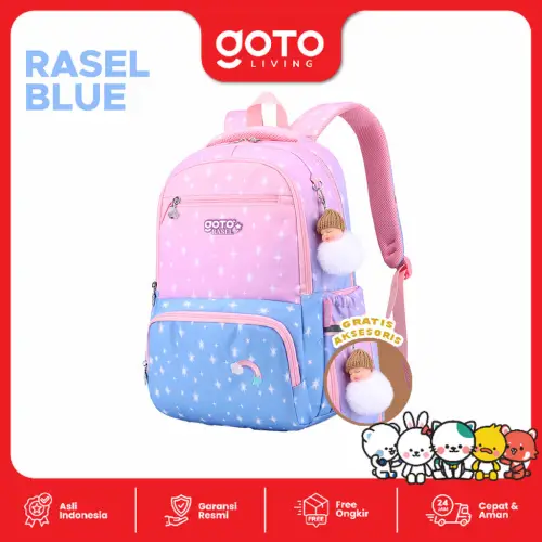 Goto Rasel Tas Sekolah Anak Perempuan Ransel TK SD Kids Bag Backpack