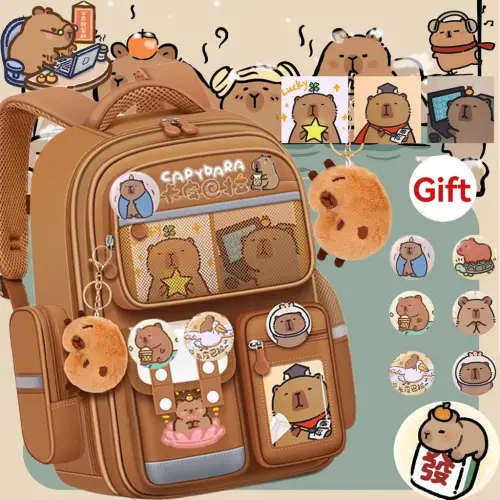 Ransel Sekolah Anti Pegal Kapasitas Besar 30L - Tahan Air & Ergonomis untuk Anak SD-SMP Warna Hitam Biru Merah